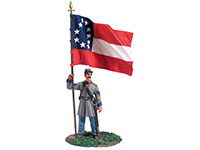Confederate Infantry Color Sergeant At Rest  