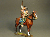 Mounted Woodland Indian
