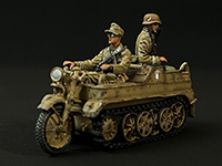 DAK Kettenkrad incl. 2 figures