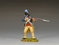 Washington's Guard Company Standing Firing