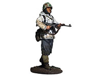 German Volksgrenadier Advancing in Parka with MP-44