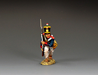 Santa Anna's Infantry Soldier Advancing Forward