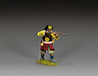 Ashigaru Arquebusier Preparing To Fire