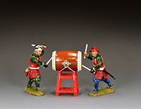 Ashigaru Taiko Drum Set (Eastern Army)