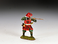 Ashigaru Arquebusier Advancing & Firing (Eastern Army)