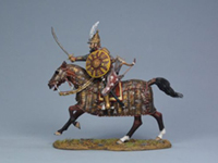 Ottoman Cavalry Charging, Sword & Golden Armour