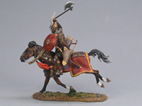 Ottoman Cavalry with Axe, golden Armor