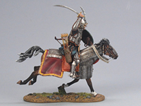Ottoman Cavalry with Sword, golden Armor